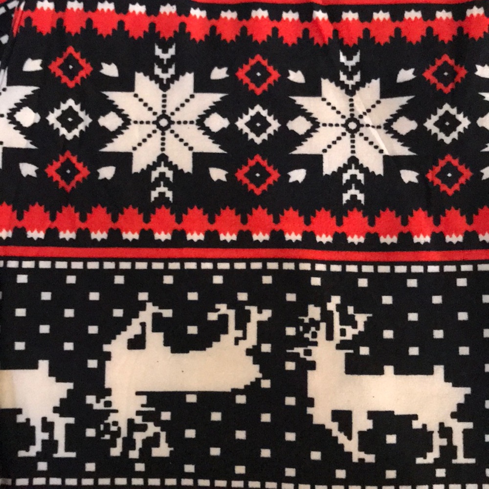 *HOLIDAY SALE* Leggings - Reindeer Snowflake - Picture 5 of 5